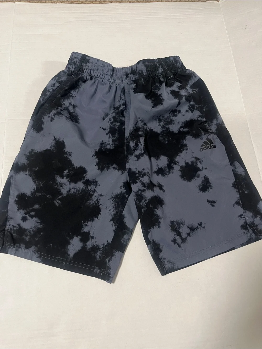 Adidas Boy’s Black/Gray Aeroready Athletic Shorts